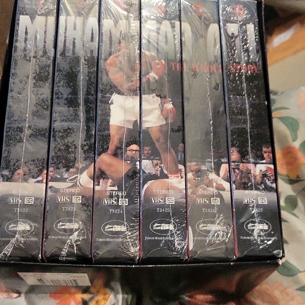 Muhammad ALI " THE WHOLE STORY" VHS SET